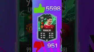 All 99 Cards in FIFA 22 (likes and dislikes on Futbin)