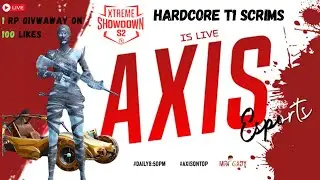 🎮 AXIS Esports Hardcore Scrims | The Ultimate 9 PM Battle #pubg #scrims