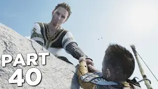 ATREUS CLIMBS THE ASGARD WALL in GOD OF WAR RAGNAROK PS5 Walkthrough Gameplay Part 40 (FULL GAME)