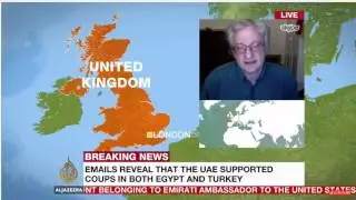 MEE's David Hearst on AJE on leaked UAE Ambo's emails