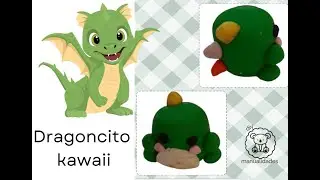 🐉Tutorial Dragoncito de FIMO  Kawaii paso a paso🐉