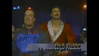Tom Zenk vs Rick Rude   Saturday Night Feb 1st, 1992