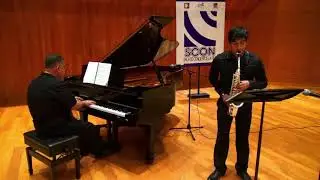 Suite Romantique six pieces for Alto Saxophone and Piano by Robert Planel