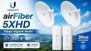 Ubiquiti airFiber 5XHD 1Gbps Gigabit Radio Device 30KM #airfiber #radiodevice #2024 #letest #1gbps