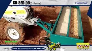 KK-SFD-05 #Seeder Machine Demo Video