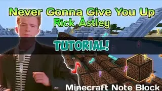 How to Rickroll People In Minecraft (Note Block Music)