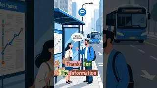 Taking the bus in English 🚌 Public Transport #english #englishforbeginners #spokenenglish