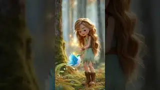 Magical Feather That Heals a Bird 🕊✨ | Aria&rsquo;s Forest Story | Like & Subscribe! 💚&rdquo;