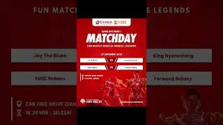 Today is the day‼️ #funmatch #mlbb #ginesia #esports #wifi