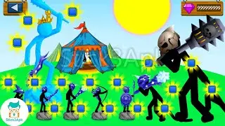 MAX UPGRADE ALL UNITS ICE SKIN STATUE GIANT VS FINAL BOSS | Stick War Legacy Mod | Stick3Apk