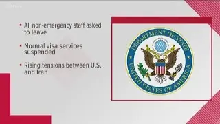 U.S. Embassy orders workers to leave Iraq