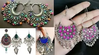 Fancy Oxidized earrings👌 | party wear earrings|Best Fashion jewellery| #Shorts #oxidized #earrings