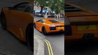REPLICA Lamborghini Murcielago 😱 #cars #shorts #supercars #london #trending #luxury #lamborghini
