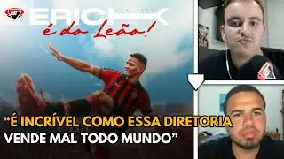 SÃO PAULO DETALHA VALORES DA VENDA DE ERICK AO VITÓRIA