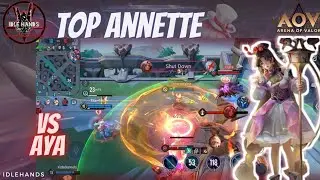 Top 1 Annette Support Gameplay||Vs AYA;AOV(@idlehands1571 )