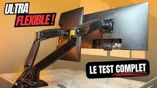 Test du Huano HNDS12 : le meilleur support double &eacute;cran ?