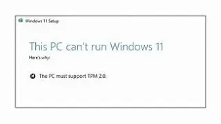 minimum req How To Fix “This PC Can’t Run Windows 11” Error |Doesn't contain tpm, error @windows #p3