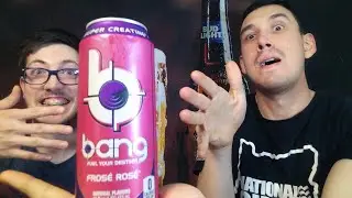 Chugging a BANG Energy drink. Bad Idea!