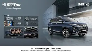 Presenting the All-New MG Hector | Designed To Surprise | RAAM MG Hyderabad | MG Motor India