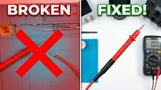 🤨🪛DIY Multimeter Probe🥢Repair: A Quick and Easy Fix | diy multimeter probes🪛 #multimeter #viral