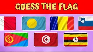 🌍 Guess 50 Country Flags! | Ultimate World Flag Quiz Challenge 2025 🎌