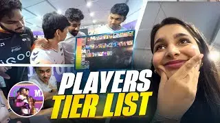 PLAYER TIER LIST CHALLENGE 🤫😎 WHO ARE THE GOATS ? 🐐