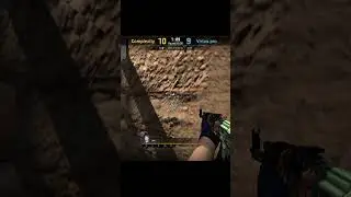jks Hides Behind Dust2 Mid DoubleDoor Cubby CSGO #Shorts