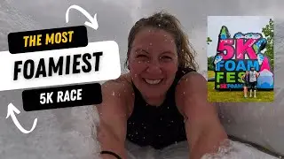 5k Foam Fest Vancouver Island 2025 | Arbutus Meadows | VLOG