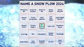 Cedar Falls sharing winners of Name a Snow Plow contest