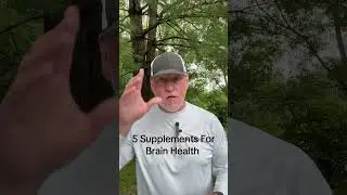 Supplements for brain health and memory. #over50 #healthyliving #brainhealth #memory