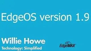 EdgeMAX EdgeOS 1.9