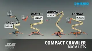 JLG COMPACT CRAWLER BOOM LIFTS