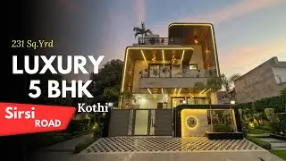 5 BHK Ultra Luxury Villa Near Vaishali Nagar Sirsi Road | Rooftop Garden + Lift