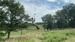 Extreme DIY Backyard Zipline!