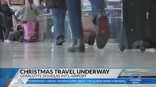 Charlotte Douglas International Airport anticipates steady holiday traffic