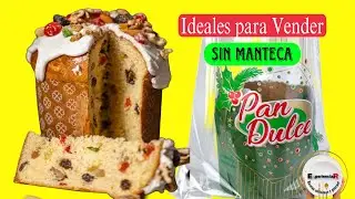 Ideal para Vender: PAN DULCE Econ&oacute;mico y Sin Manteca - &iexcl;F&aacute;cil y Delicioso!