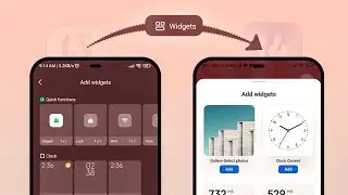 Получите панель виджетов MiUi 14 на любое устройство MiUi 💫