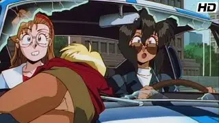 Gunsmith Cats Car Chase | HD