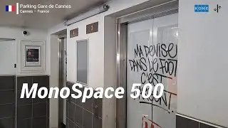 KONE MonoSpace Elevators - Parking Gare de Cannes, FR