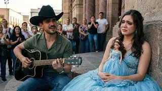 Hermosa jovencita rompe en llanto al escuchar el corrido que le hizo su padre ausente