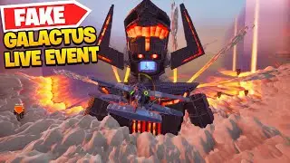 REACTING to *FAKE* GALACTUS LIVE EVENT!