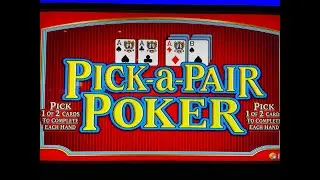 Video Poker: Pick a Pair Deuces Wild Bonus Poker Session