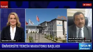 Malatya Turgut Özal Üniversitesi Rektörü Prof. Dr. Recep Bentli 