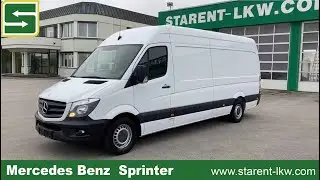 verkauft - MB Sprinter 313 CDI, 3,5 t, Innenverkleidung, Klimaanlage, VAN22018, www.starent-lkw.com