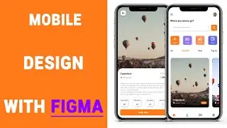 Figma Tutorial | UI/UX Design Tutorial - Trip app