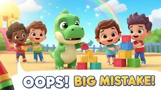 Crayon Makes a Big Mistake | Kids Moral Story About Learning from Mistakes