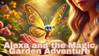 Alexa and the Enchanted Garden Adventure: A Magical Kids Story | Fun Kids Cartoon Story#viralvideo