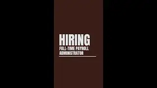 Raffles Road Carriers is hiring a Full-time Payroll Administrator