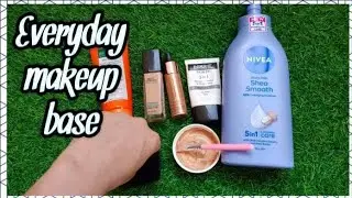 Everyday Dewy & Waterproof Makeup Base | Super Easy & Perfect for Everyone | @glitzybyvinny9065