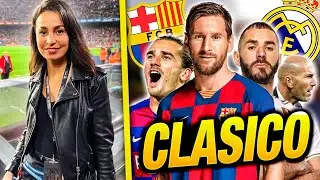 J'ASSISTE AU CLASICO DERRIÈRE LE BANC DES JOUEURS DU BARCA !